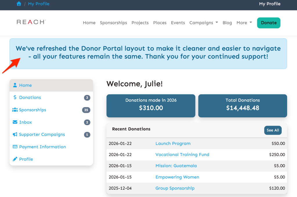donorportalalert